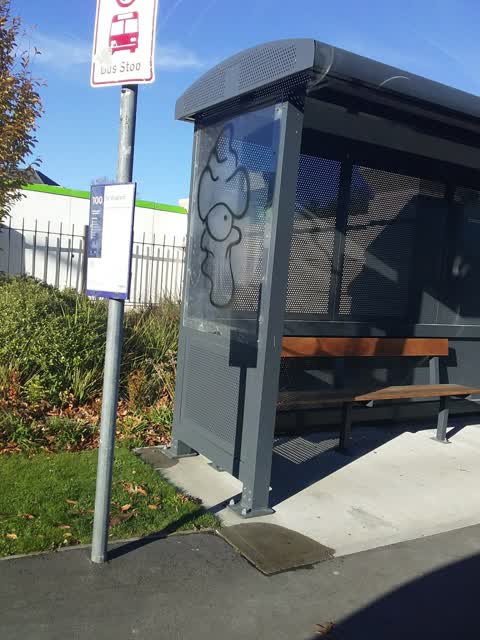 Graffiti, a report photo