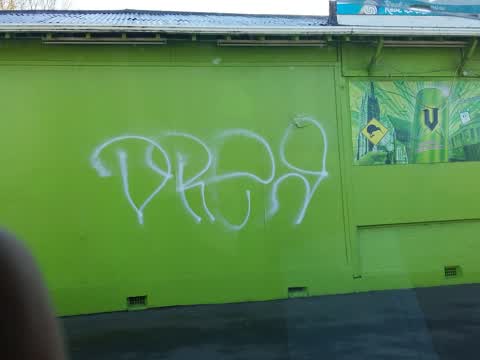 Graffiti, a report photo