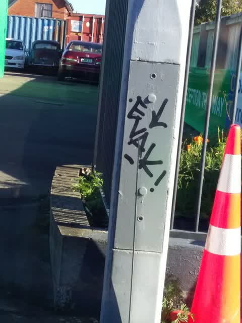 Graffiti, a report photo