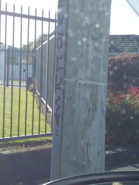 Graffiti, a report photo