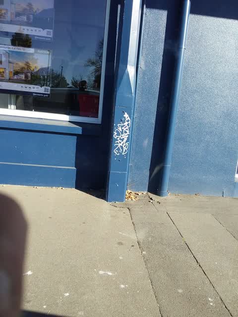 Graffiti, a report photo
