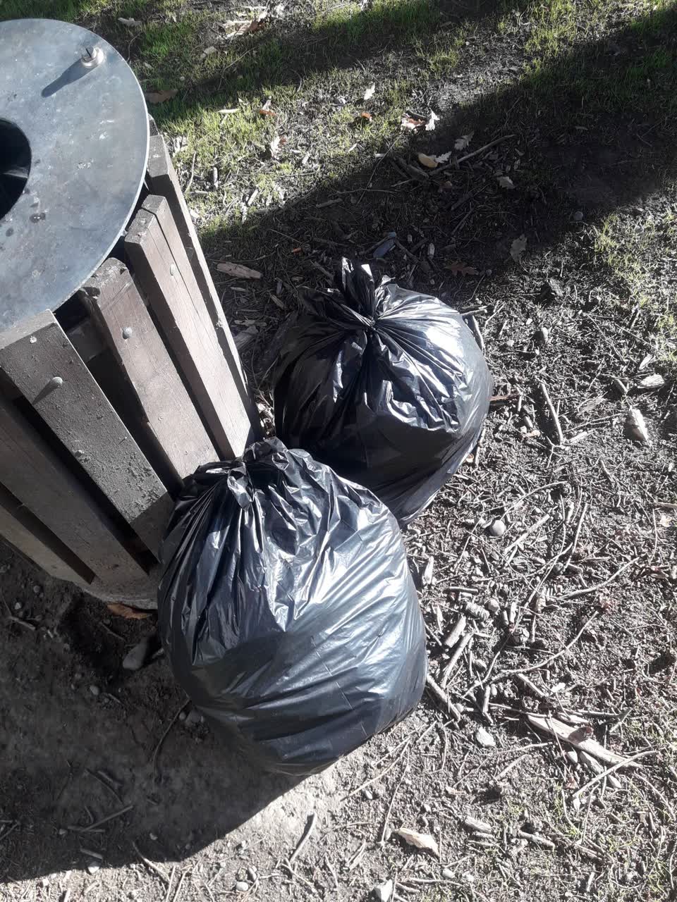 The photograph attached to this parks report