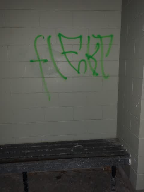 Graffiti, a report photo