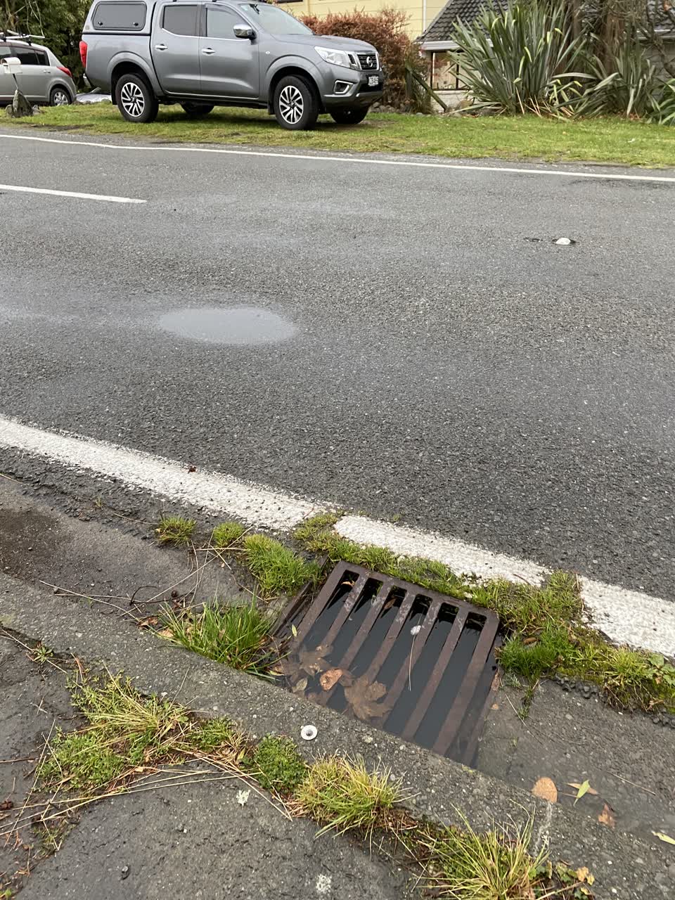 The photograph attached to this wastewater/stormwater report