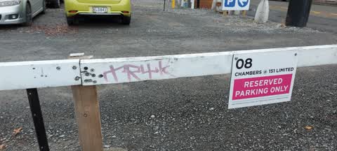 Graffiti, a report photo