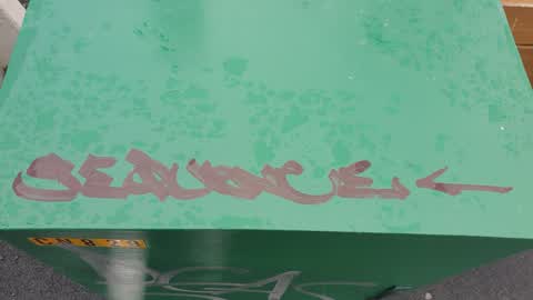 Graffiti, a report photo