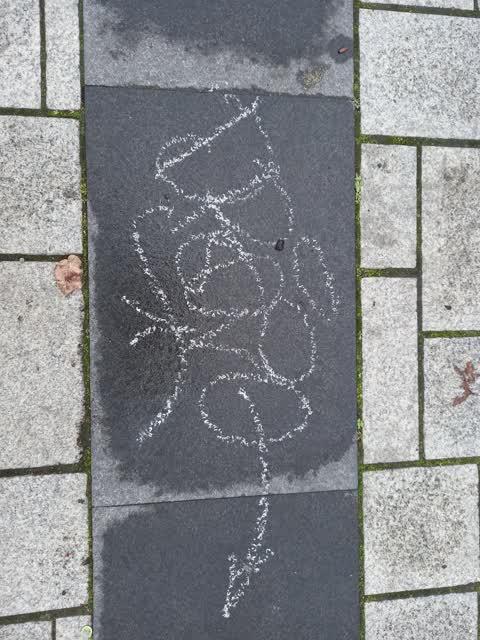 Graffiti, a report photo