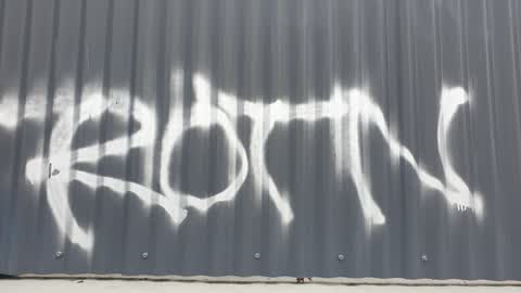 Graffiti — a report photo