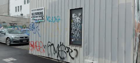 Graffiti, a report photo