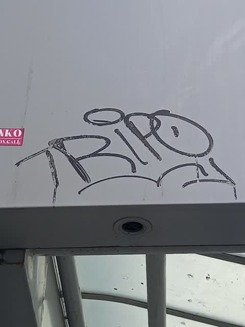 Graffiti, a report photo