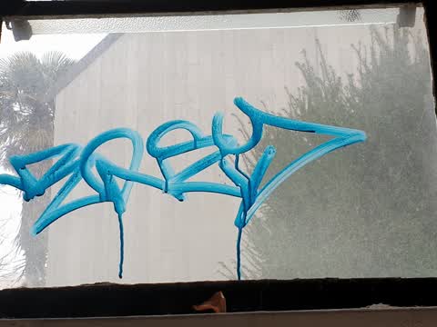 Graffiti, a report photo