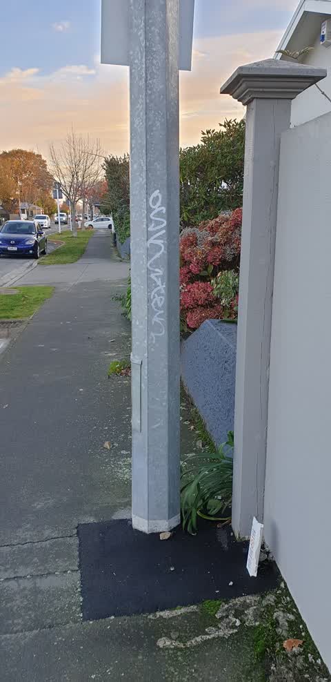 Graffiti, a report photo