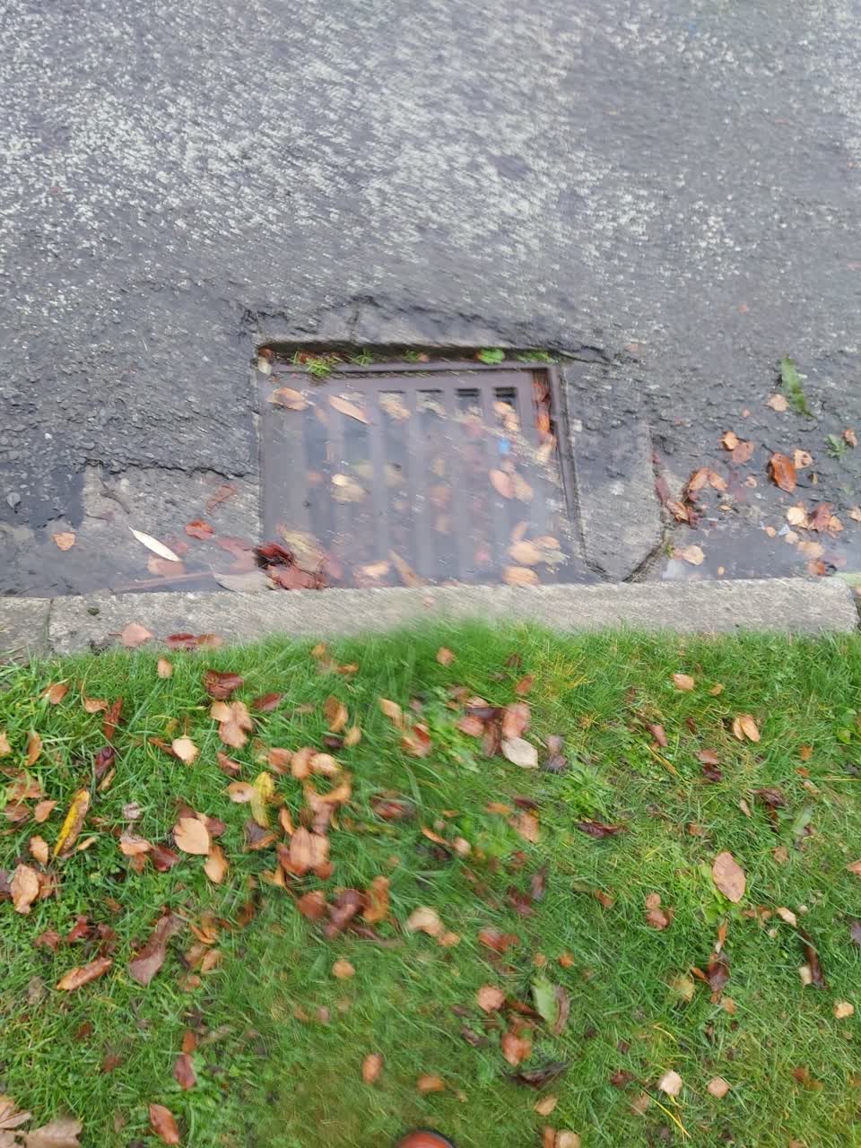 The photograph attached to this wastewater/stormwater report
