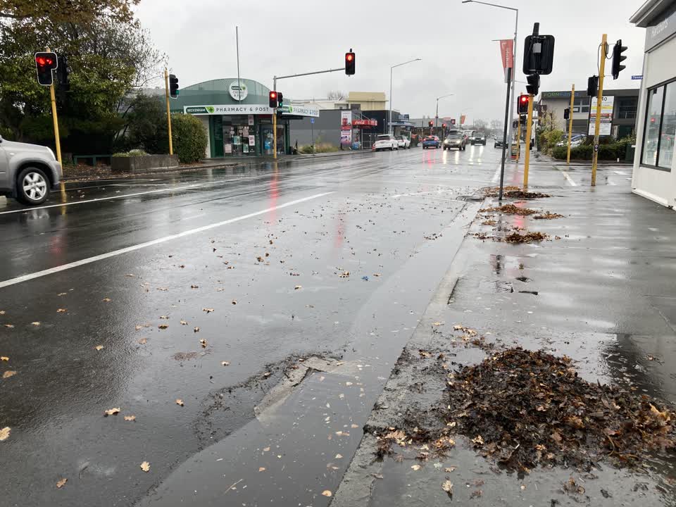 The photograph attached to this wastewater/stormwater report