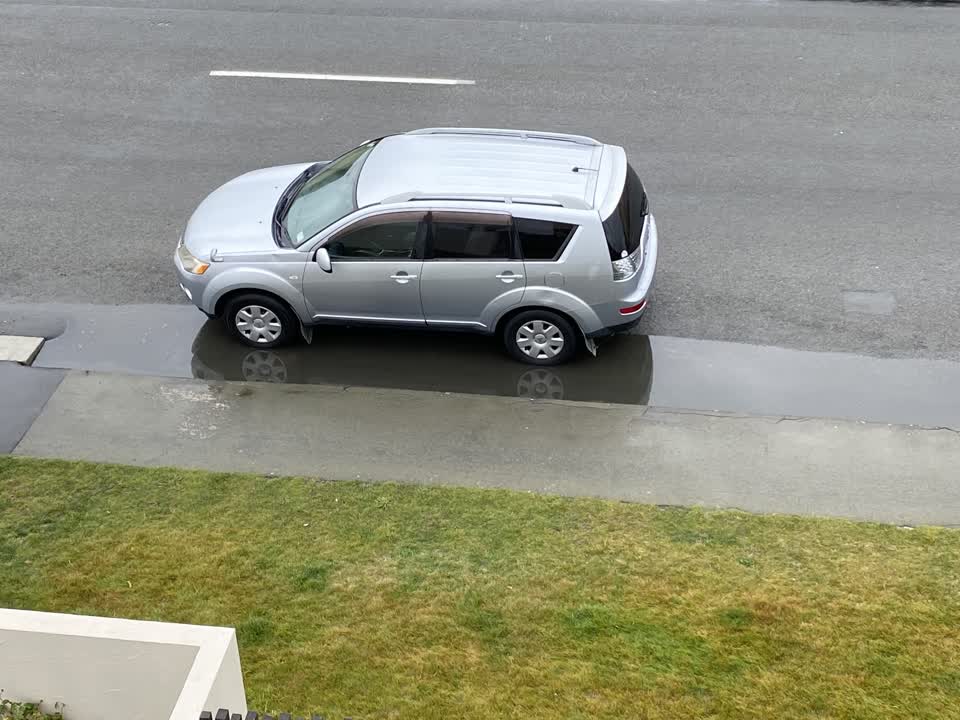 The photograph attached to this flooding report
