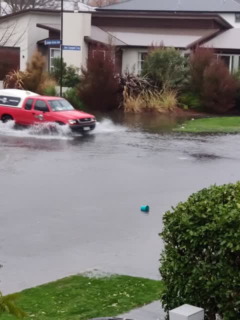 Flooding, a report photo