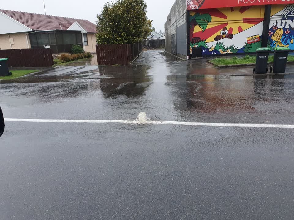 The photograph attached to this wastewater/stormwater report