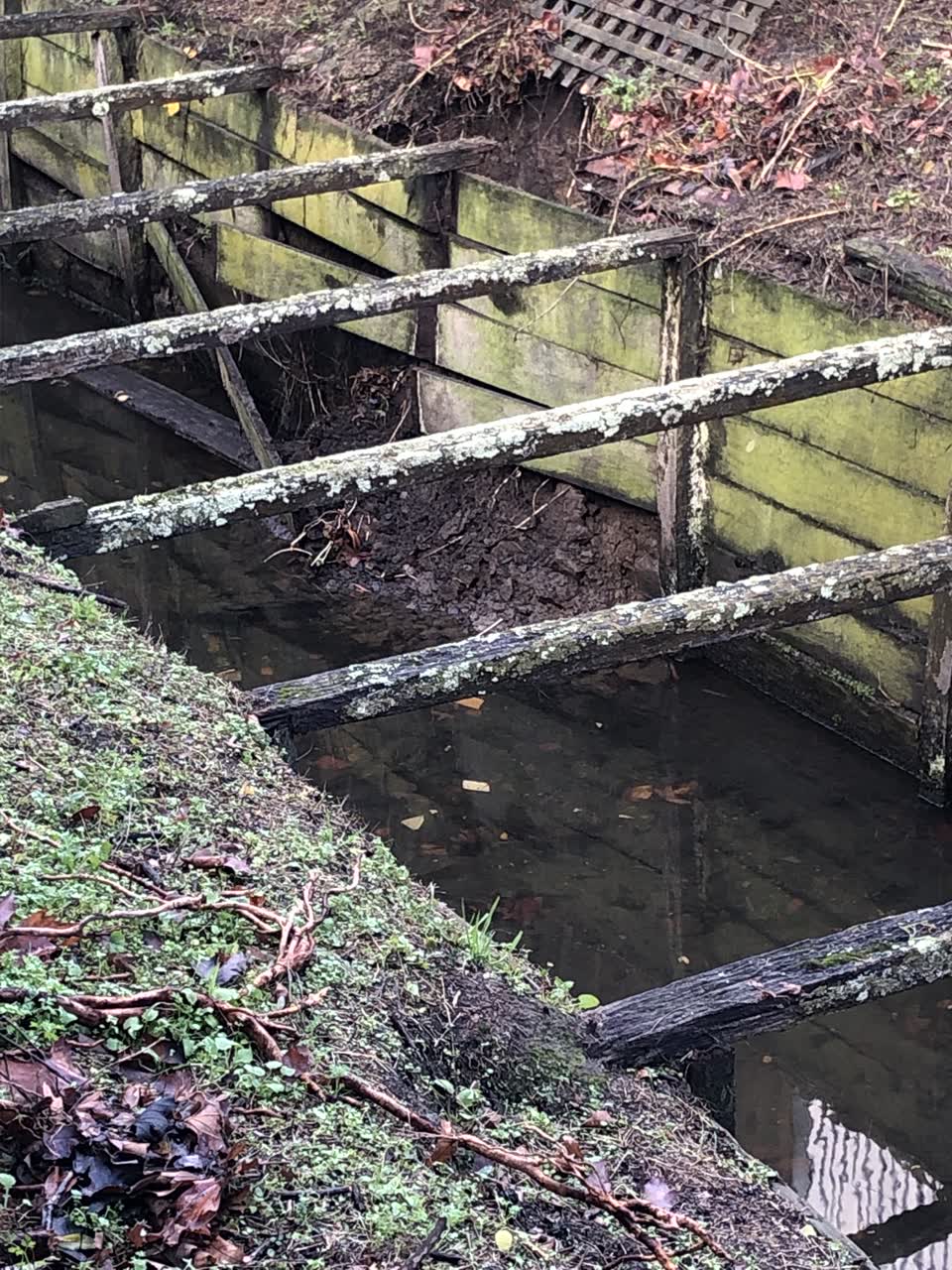 The photograph attached to this wastewater/stormwater report