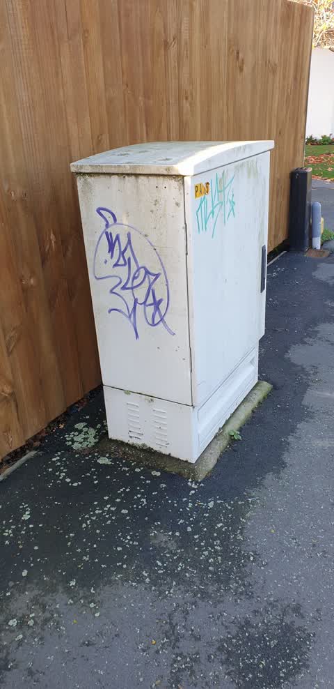 Graffiti, a report photo