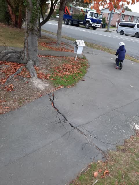 Roading/Streets, a report photo