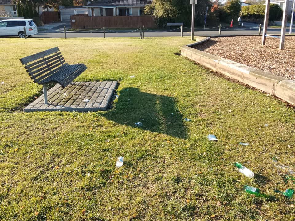 The photograph attached to this parks report