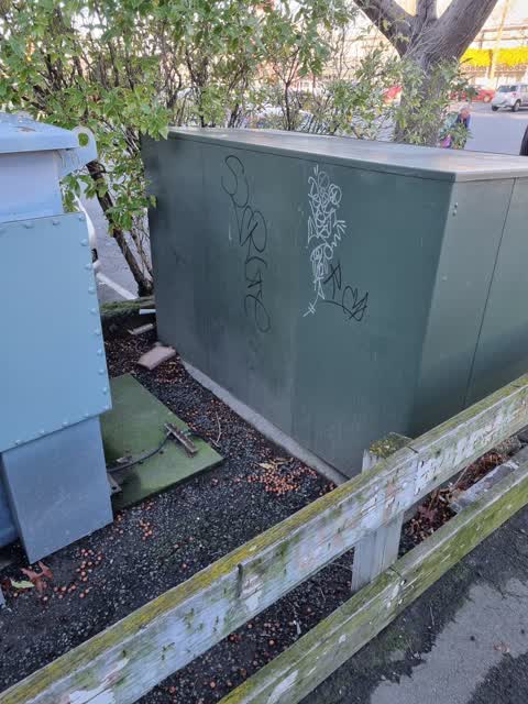 Graffiti, a report photo