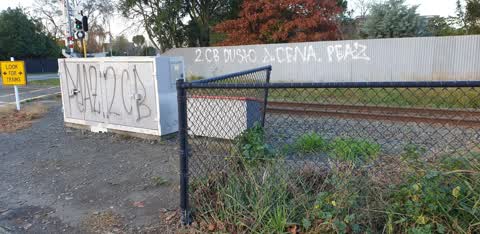 Graffiti, a report photo