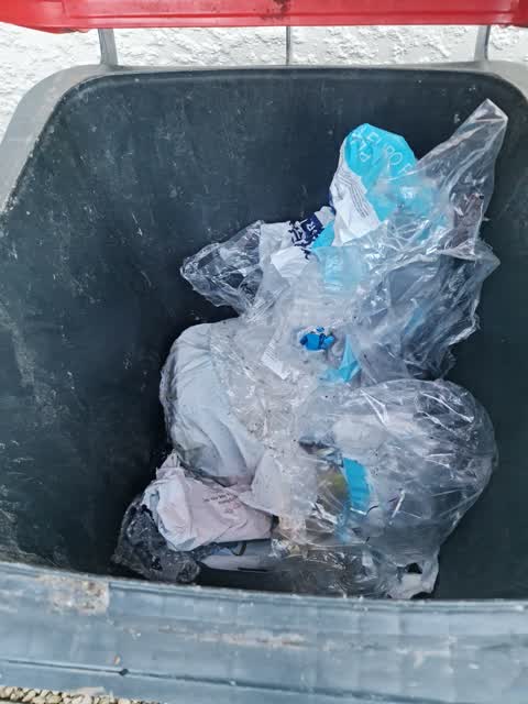 Rubbish/Recycling, a report photo