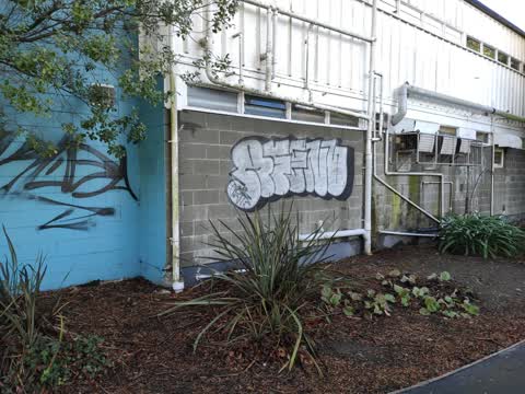 Graffiti, a report photo