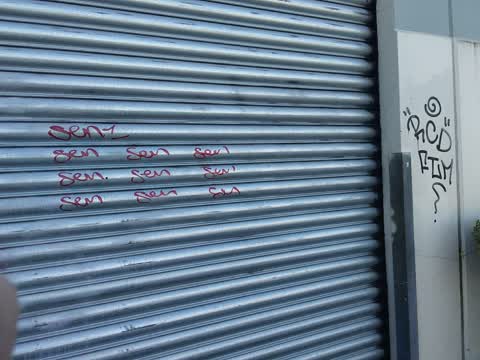 Graffiti, a report photo