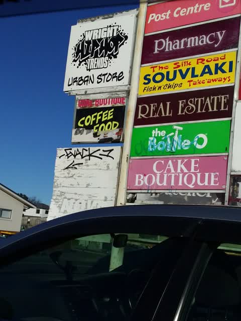 Graffiti — a report photo