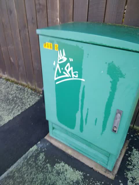 Graffiti, a report photo