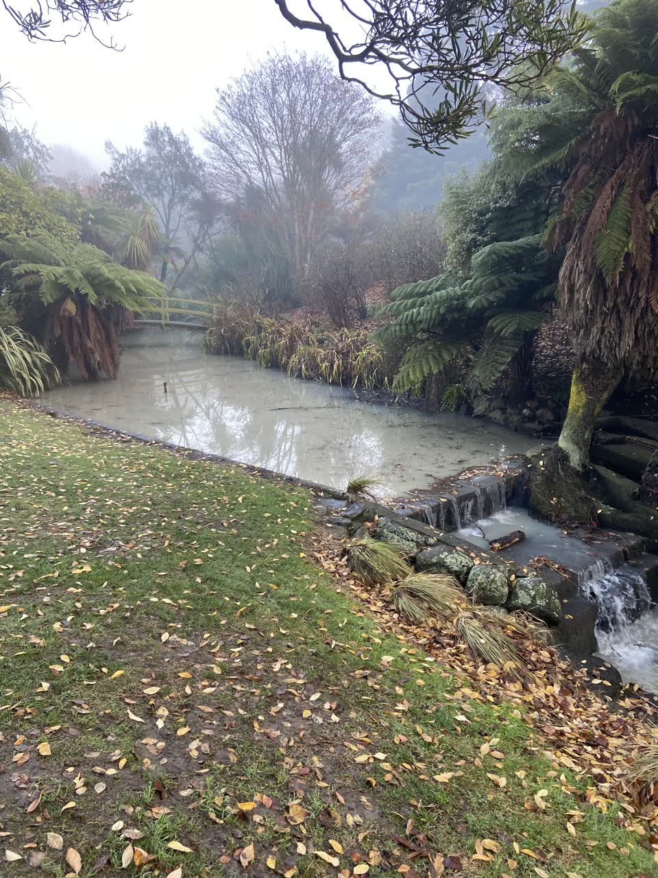 The photograph attached to this wastewater/stormwater report