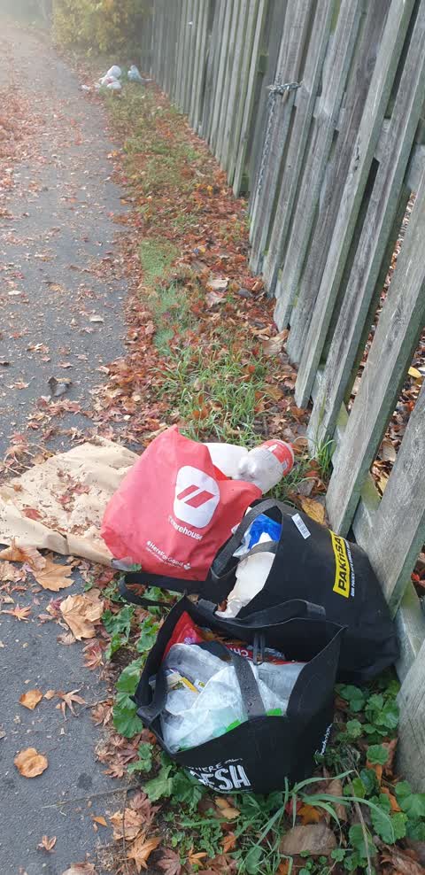 Rubbish/Recycling, a report photo