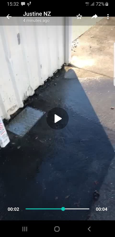 Water Leak, a report photo