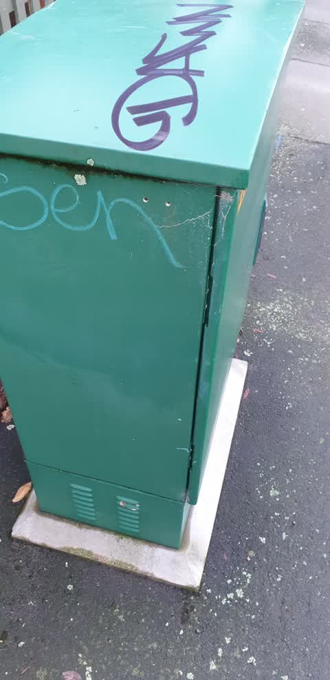 Graffiti, a report photo