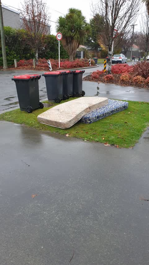 Rubbish/Recycling — a report photo