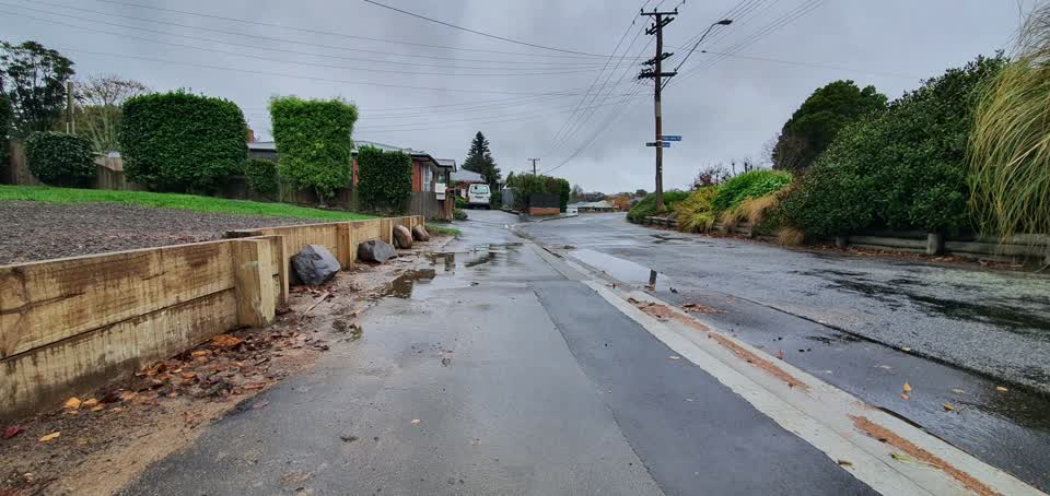 The photograph attached to this wastewater/stormwater report