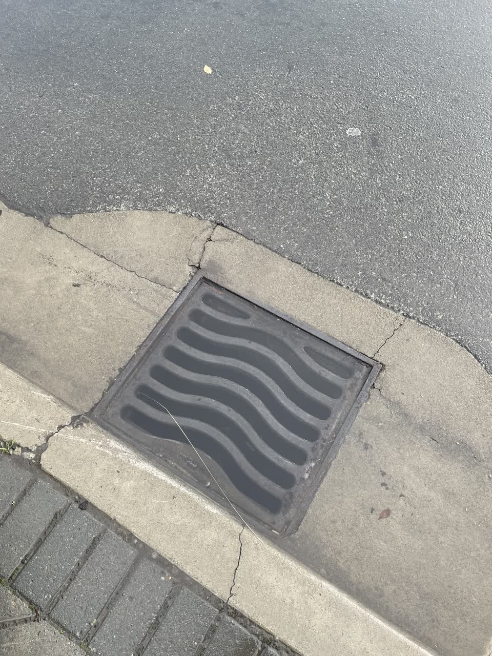 The photograph attached to this sewer - leak / blockage report