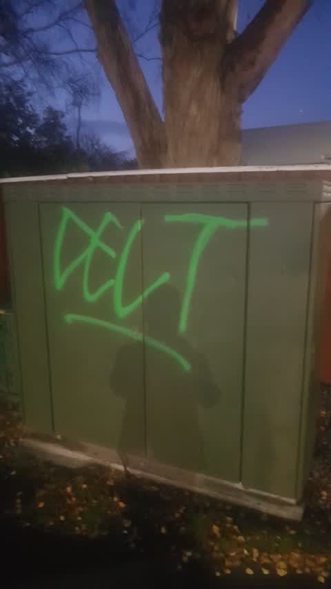 Graffiti, a report photo