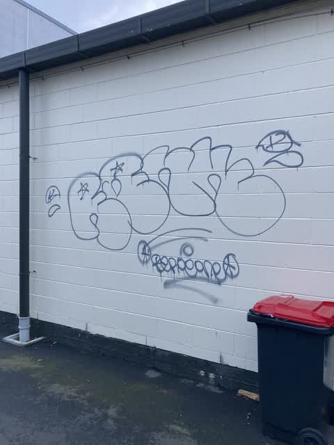 Graffiti, a report photo