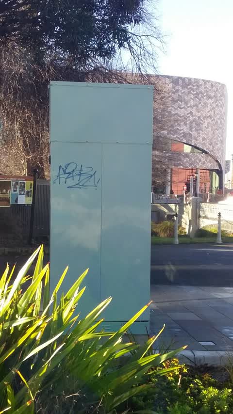 Graffiti, a report photo