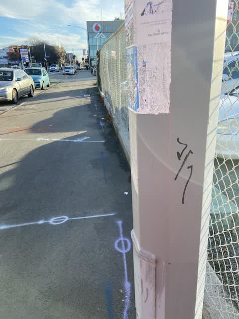 Graffiti, a report photo