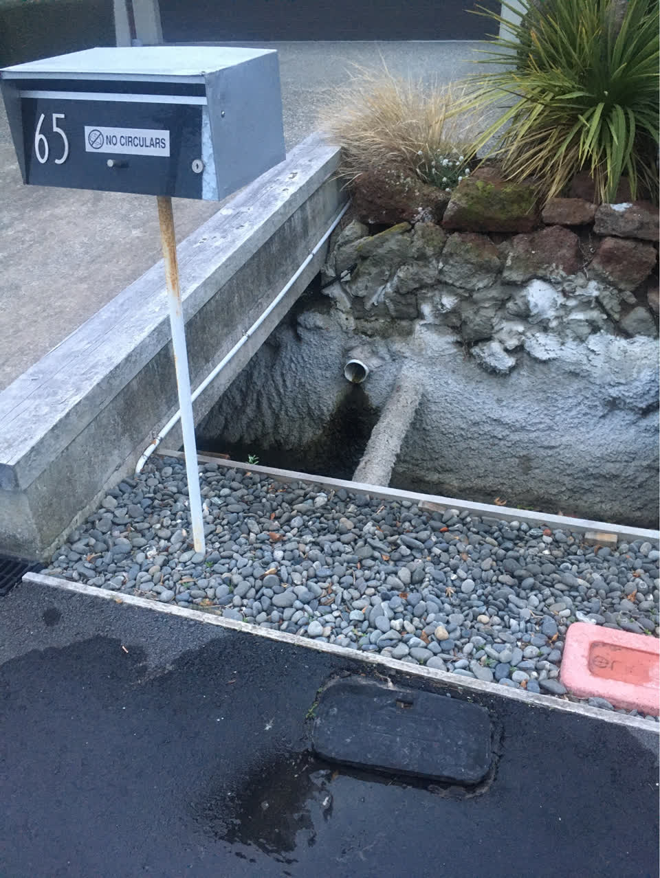 The photograph attached to this water supply report