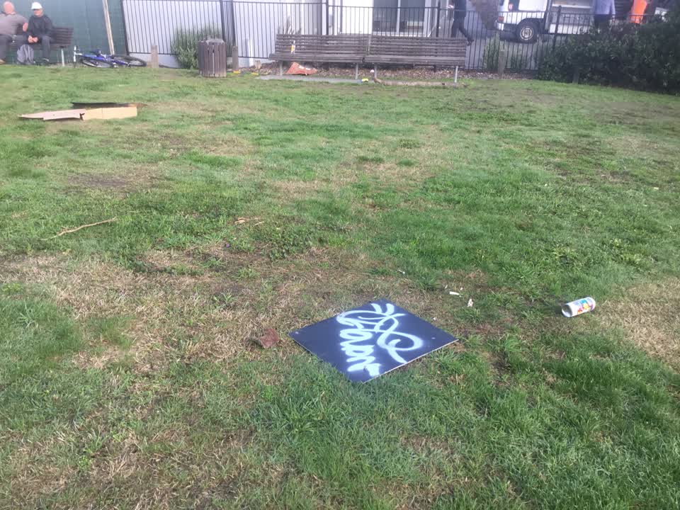 The photograph attached to this parks report