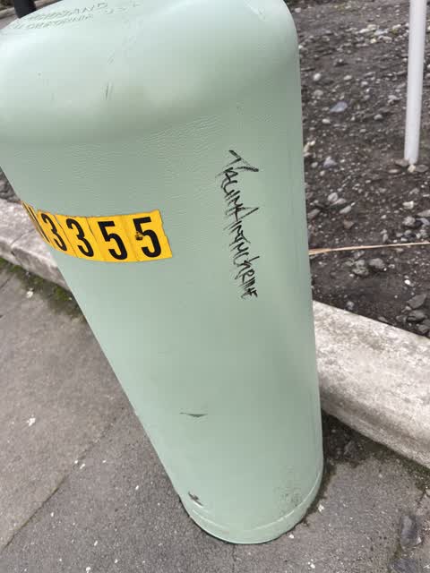 Graffiti, a report photo