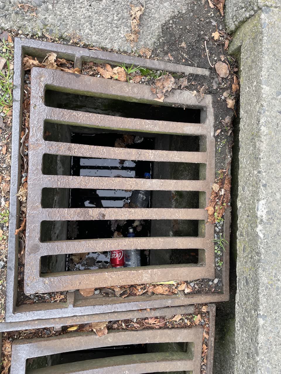 The photograph attached to this wastewater/stormwater report