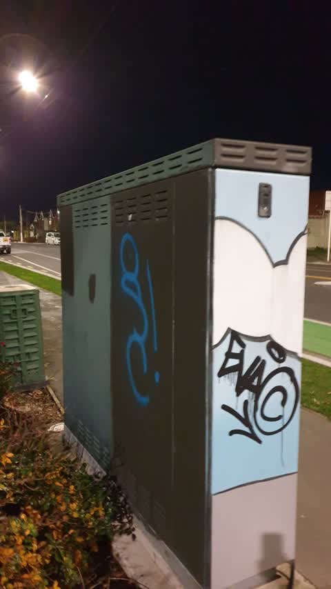 Graffiti, a report photo