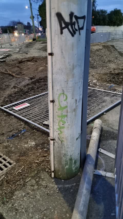 Graffiti, a report photo