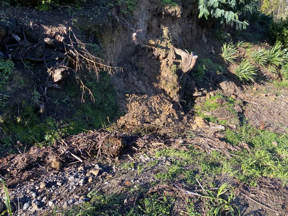 The photograph attached to this wastewater/stormwater report